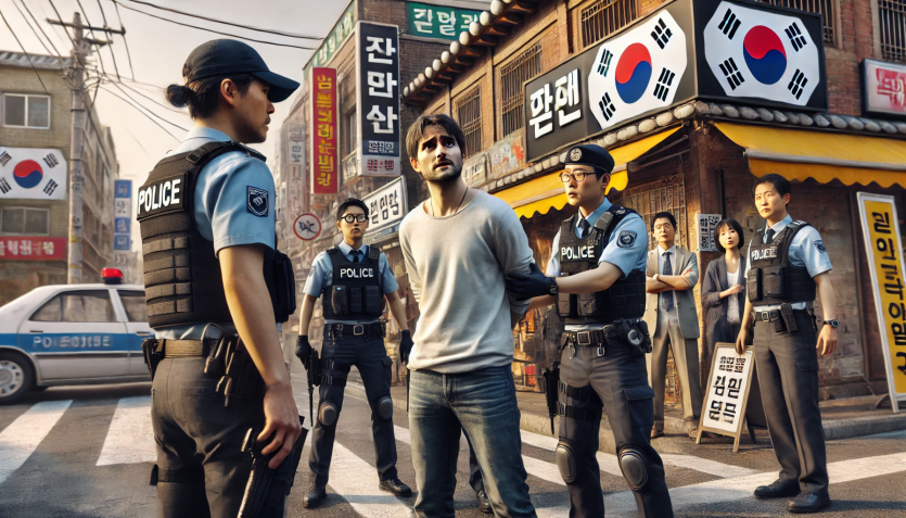 외국인폭행, 외국인체포, 외국인특수폭행