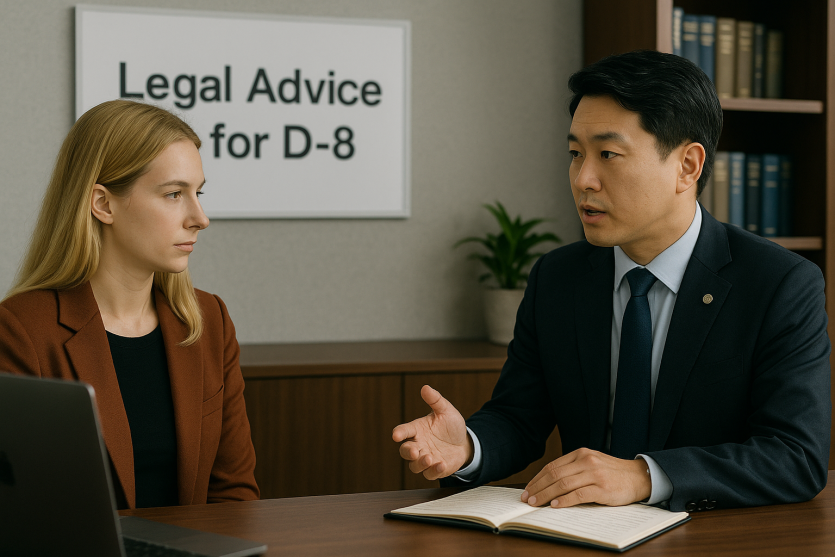 d8visa-success-case,한국투자비자, D8비자, 투자비자거절, D-8비자연장
