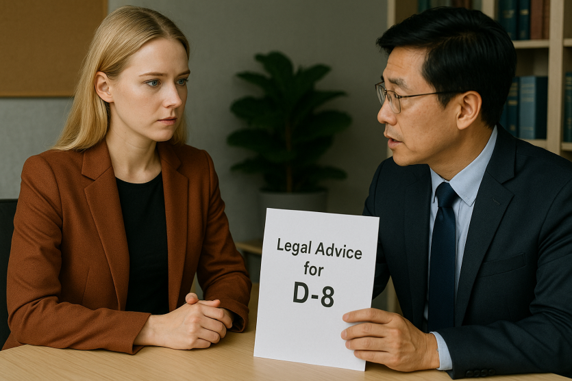 d8visa-success-case,한국투자비자, D8비자, 투자비자거절, D-8비자연장