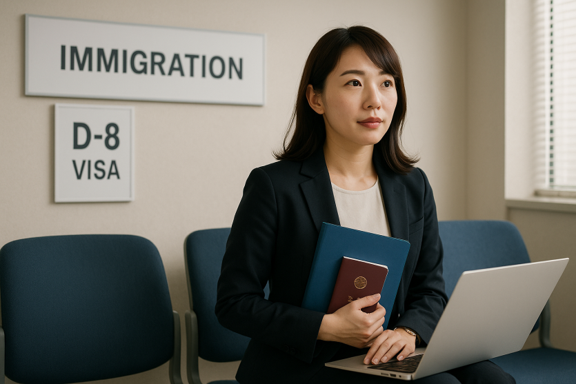 D-8-visa, D-8비자, 기업투자비자, 비자신청, 외국투자자, 한국투자비자