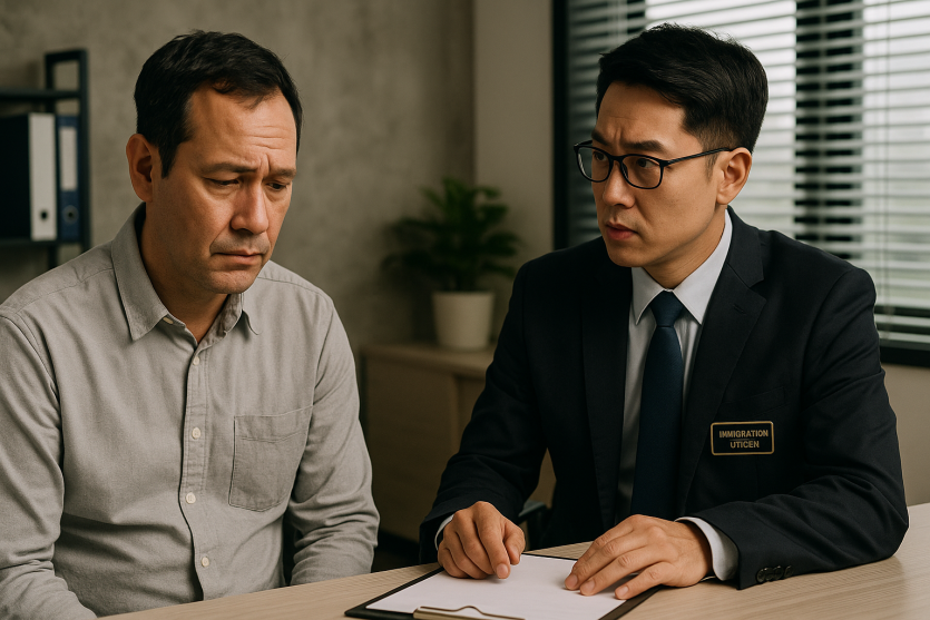 foreign-offender-review, 외국인사범심사, 외국인형사처벌, 외국인처벌, 출입국사범심사, 엄중경고, 출국명령대응