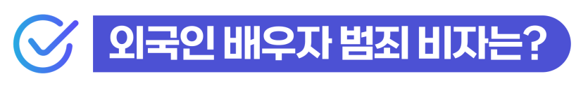 외국인배우자벌금형 형사 처벌 결과와 F6 비자 유지 전략 통합 안내 이미지