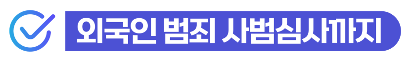 몰카범처벌 혐의에서 합의와 선처로 사범심사를 통과하여 체류권을 보존하는 단계를 설명을 돕기 위한 이미지