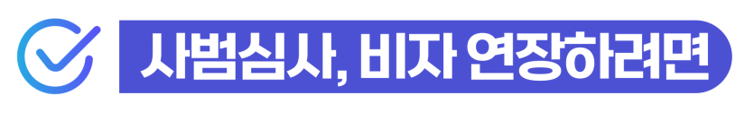 상해합의금 조율로 특수 사건의 형량을 낮추고 사범심사를 방어하여 비자연장에 성공하는 단계를 설명을 돕기 위한 이미지