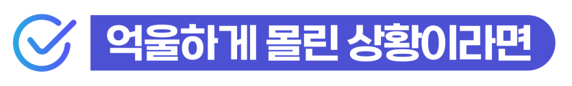 보이스피싱사기방조 혐의로 몰린 외국인이 억울함을 풀고 처벌수위를 낮춰, 추방위기에서 비자를 지키는 과정을 보여주는 이미지