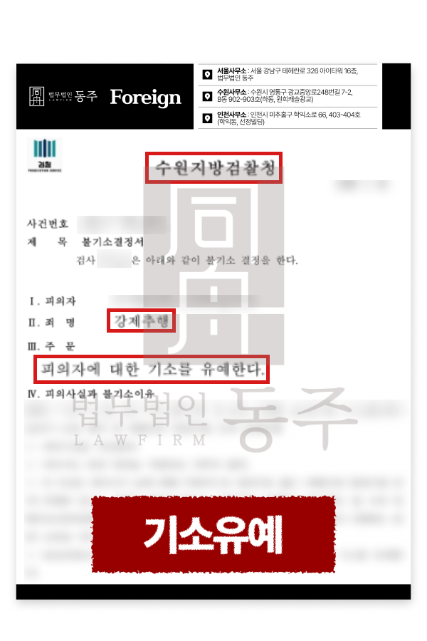 클럽강제추행 혐의 외국인, 기소유예 방어