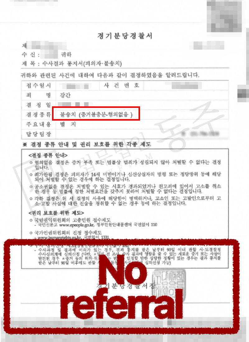 [성공사례] 성범죄고소 억울하게 당한 외국인, 원나잇 강간 누명 대응