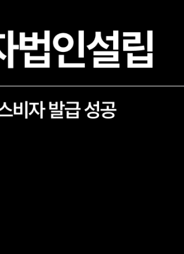 외국인투자법인설립 후 비즈니스비자 발급 성공사례 소개